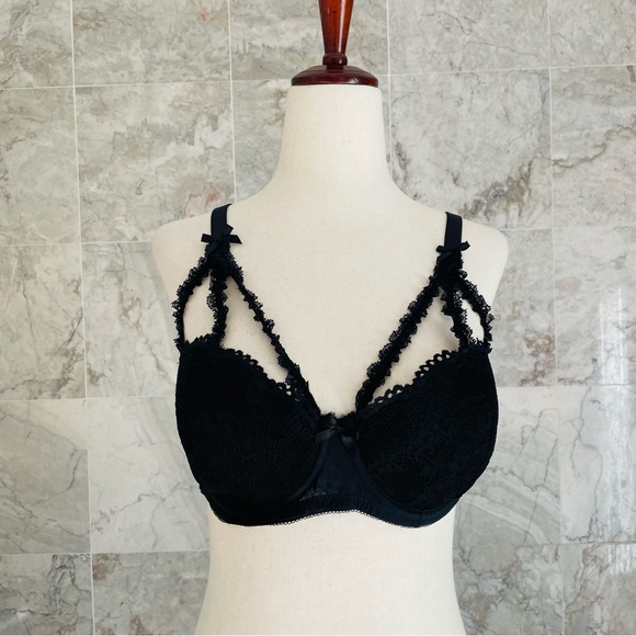 Savage X Fenty Lace Caged Bra - Picture 2 of 9